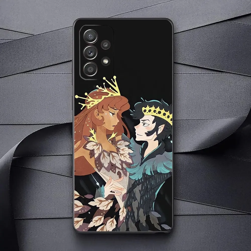 The Cruel Prince Jude Cardan Phone Case For Samsung Galaxy A13,A21s,A22,A31,A32,A52,A53,A71,A80,A91 Soft Black Phone Cover