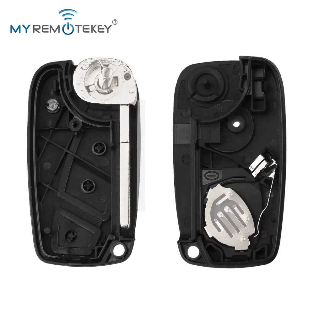 MYREMOTEKEY Klappschlüssel-Gehäuse mit 2/3 Tasten und SIP22-Klinge für Fiat Punto, Ducato, Stilo, Panda, klappbares Schlüsselgehäuse. – Detail 7