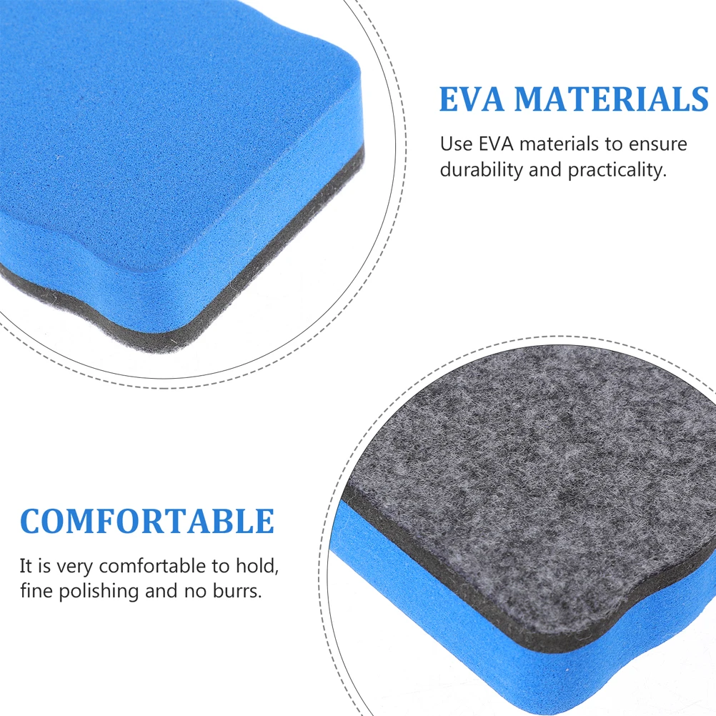 24 ชิ้น ยางลบไวท์บอร์ด อุปกรณ์สำนักงาน ห้องเรียน กระดานไวท์บอร์ดแบบแห้ง ลบได้ ทำจาก EVA ใช้ซ้ำได้ ทำความสะอาดกระดานดำ ของขวัญสำหรับครู น้ำหนักเบา