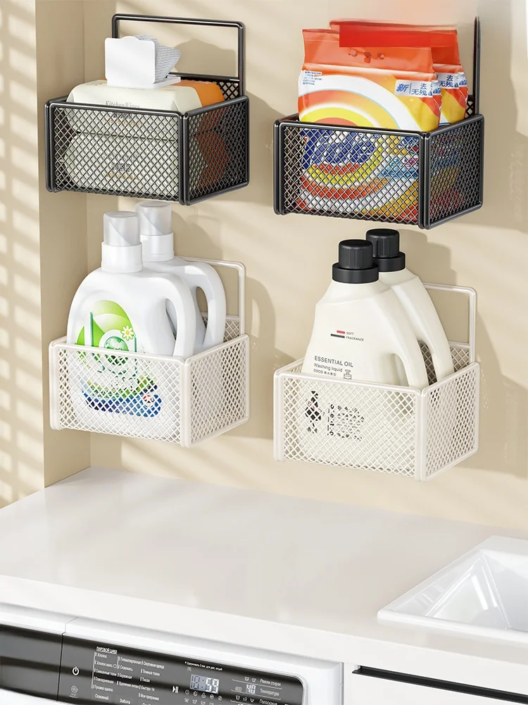 Etagere-de-rangement-murale-sans-percage-pour-salle-de-bain-style-nordique-pour-produits-de-soin-personnel-et-liquides-de-lessive