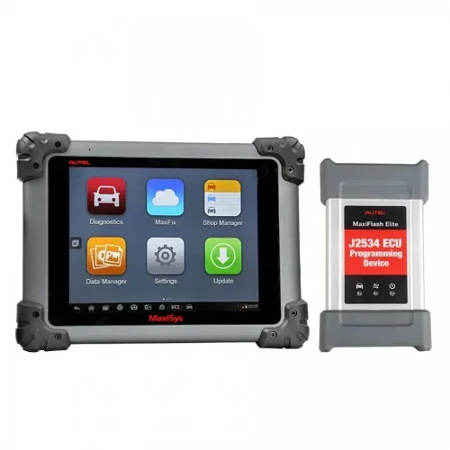 100% Original Autel MS908P MaxiSys MS908s Pro Wifi Full System Diagnostic with J2534 MaxiFlash Elite