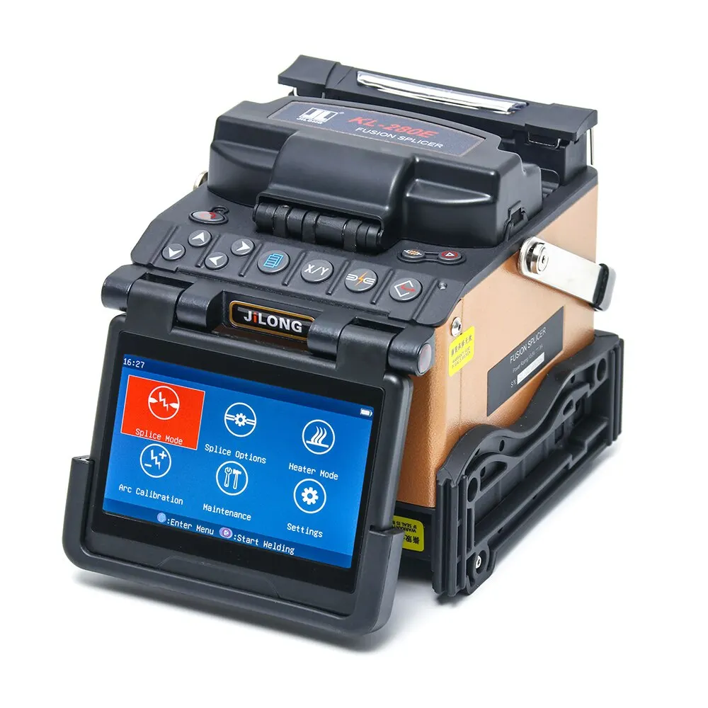 

Совершенно новый сварочный аппарат JILONG KL-280E KL-300T, сварочный аппарат для оптического волокна с набором инструментов для оптоволокна FTTH