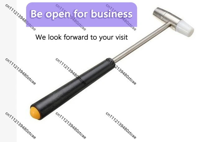 Watch Repair Tool Mini Hammer with Rubber Handle, Metal Small Mallet for Watch Band Adjustment, Watchmaker Repair Tool