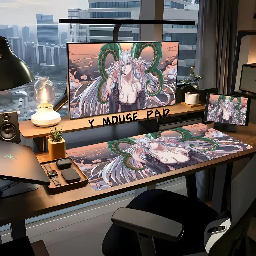 F_fate_Grand_Order Gamer Cartoon Mouse Pad PC Computer Carpet Gaming Mouse pad Laptop Desk Mat Rubber