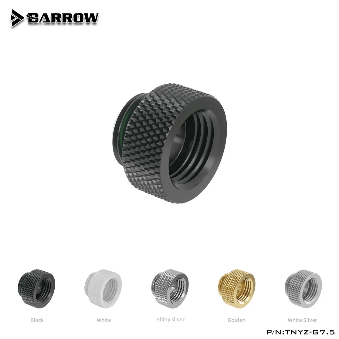 Barrow TNYZ series  Male To Female Extender Fitting , 7.5 10 15 20 30 40 mm Length G1/4 M2F Adapter