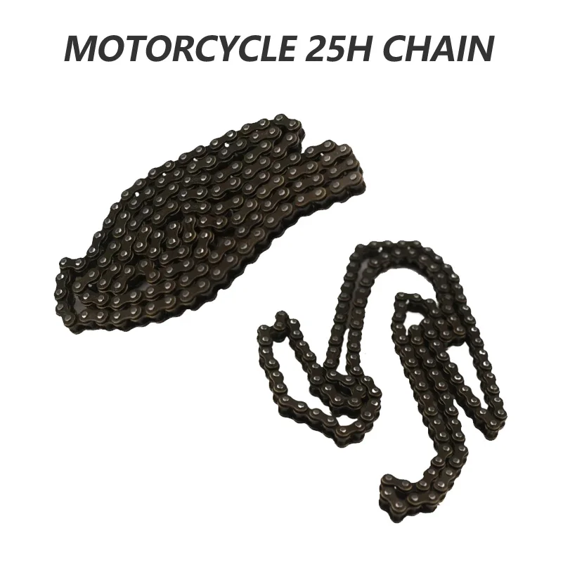 25H chain  86 108 116 136 144 Links 47cc 49cc 2 Stroke Engine ATV Quad Go Kart Dirt Pocket Mini Motor Bike Motorcycle BLACK