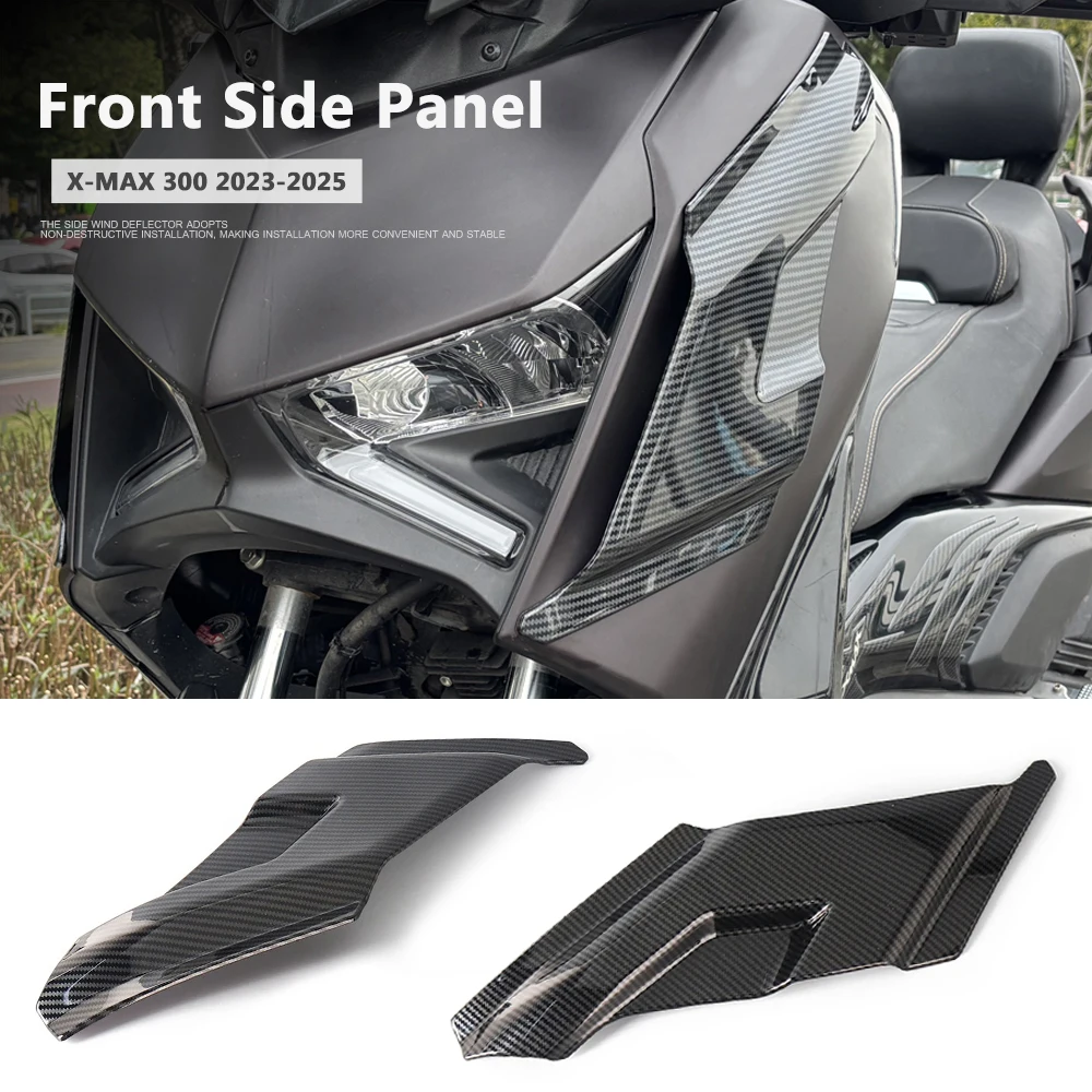 

New Fit For YAMAHA X-MAX 300 X-MAX300 XMAX 300 XMAX300 Motorcycle Windshield Fairing Plastic Side Frame Deflector Air 2025-2023
