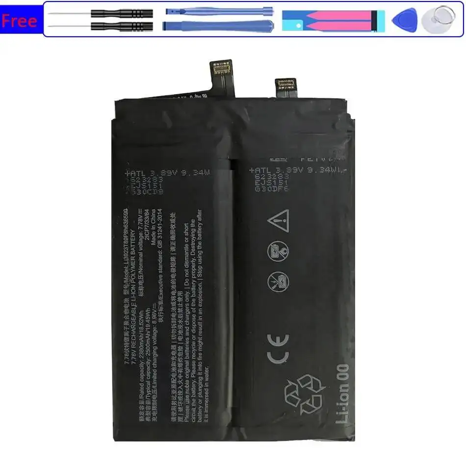 

For Zte Nubia Red Magic 7 7S Pro NX709J NX709S 5000Mah Li3923t89p8h636590 High-Efficiency Fast Charging Mobile Phone Battery