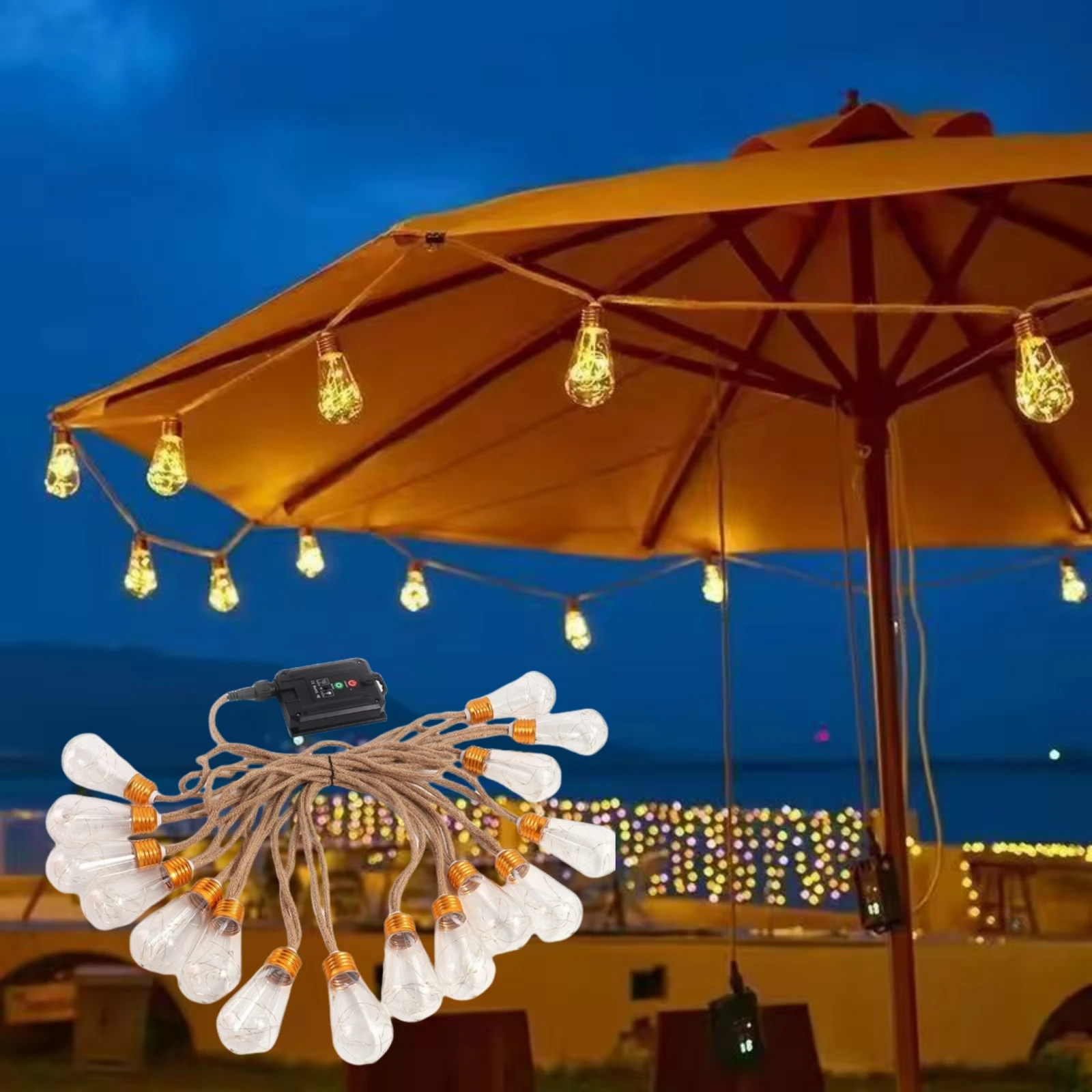 16/10 Bulbs Solar Outdoor Stri - Outdoor Power For Wedding review and price