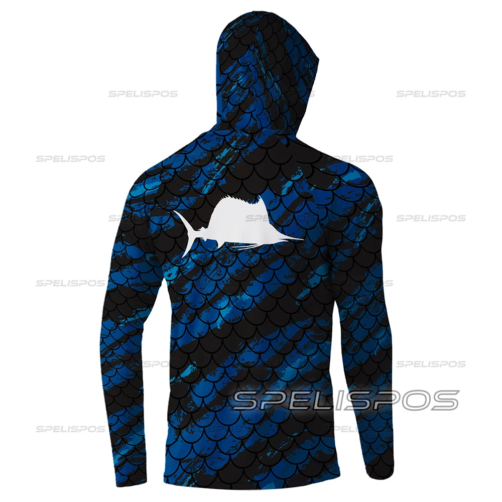 Hoodies Fishing Shirt Riding Tops Wear UPF 50+ Running T-shirt Beach Gear Face Cover Outdoor Sports Surfing Dresses Angling Kit