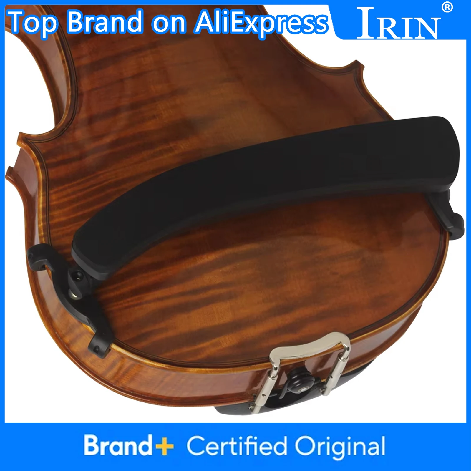 IRIN Violin Shoulder Pad for 3/4 4/4 Fiddle Shoulder Rest ABS Shoulder Rest Support Holder Stringed Instrument Accessories