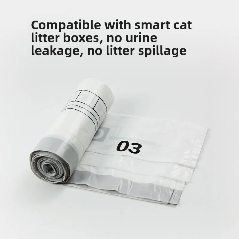 Compatible with CATLINK SCOOPER SE automatic cleaning litter box bags, can be used as a replacement for cat litter bags.