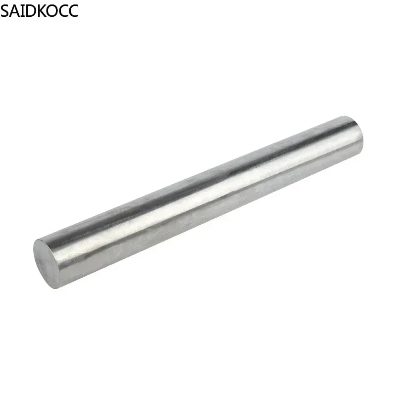 SAIDKOCC 2pcs Length 200mm Diameter 4-14mm Titanium Rod GR5 Titanium Alloy Rod TC4 Solid Titanium Round Rod Custom