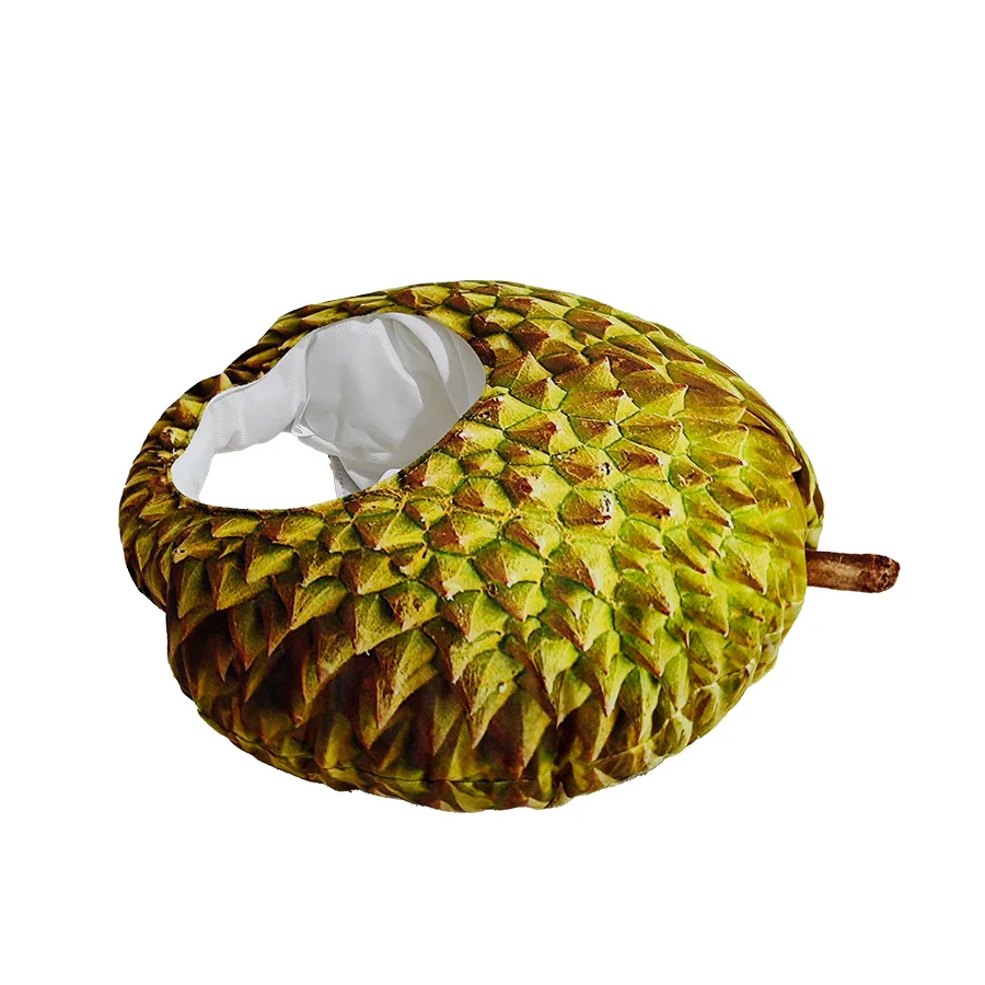 

Durian Costume Hat Fruit Headgear Funny Cosplay Cap Halloween Costume Accessories for Party Stage