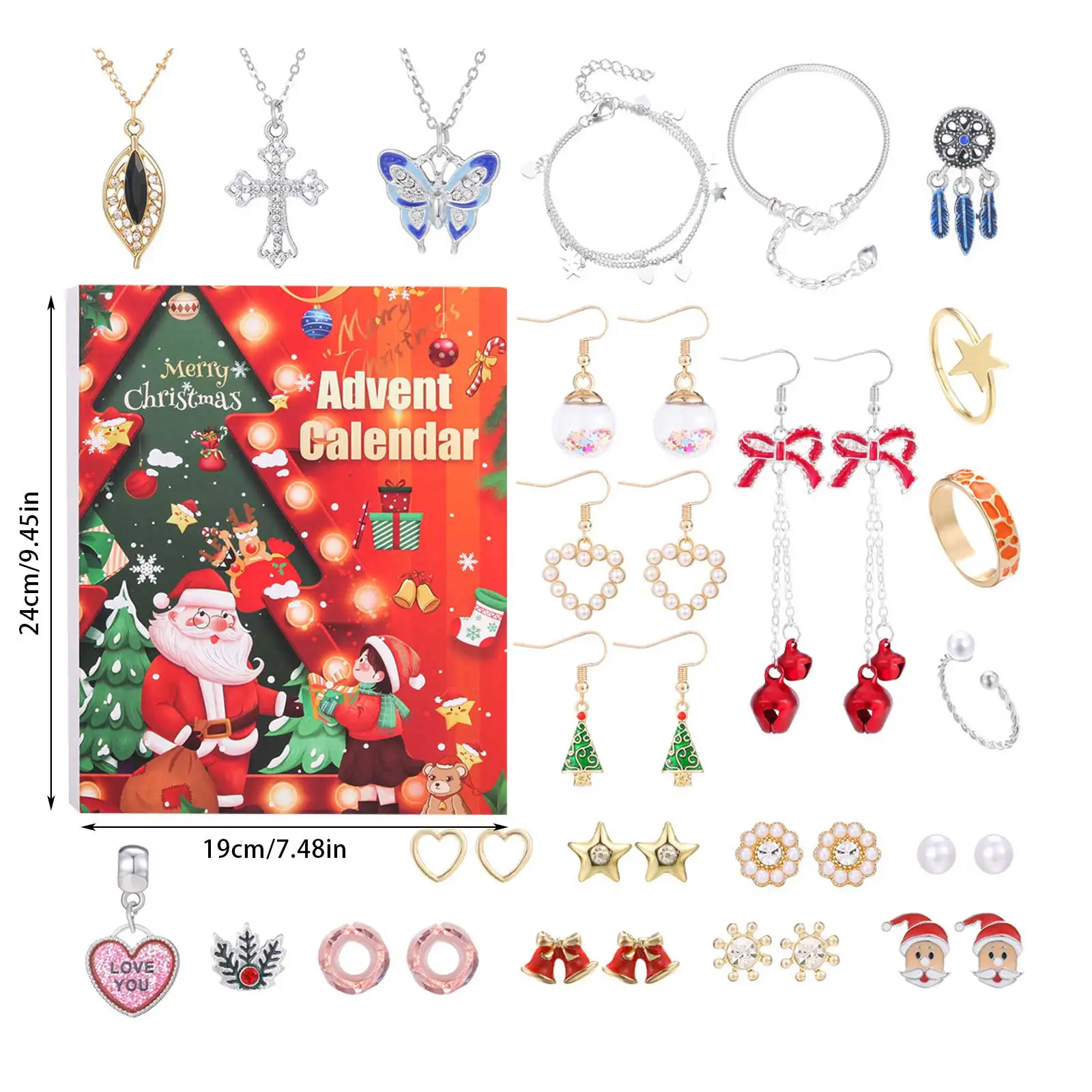 Small Heaters for Indoor Use with Timer Countdown Christmas Advent Calendar For Kids Battery Operated Lights with Timer Crafts