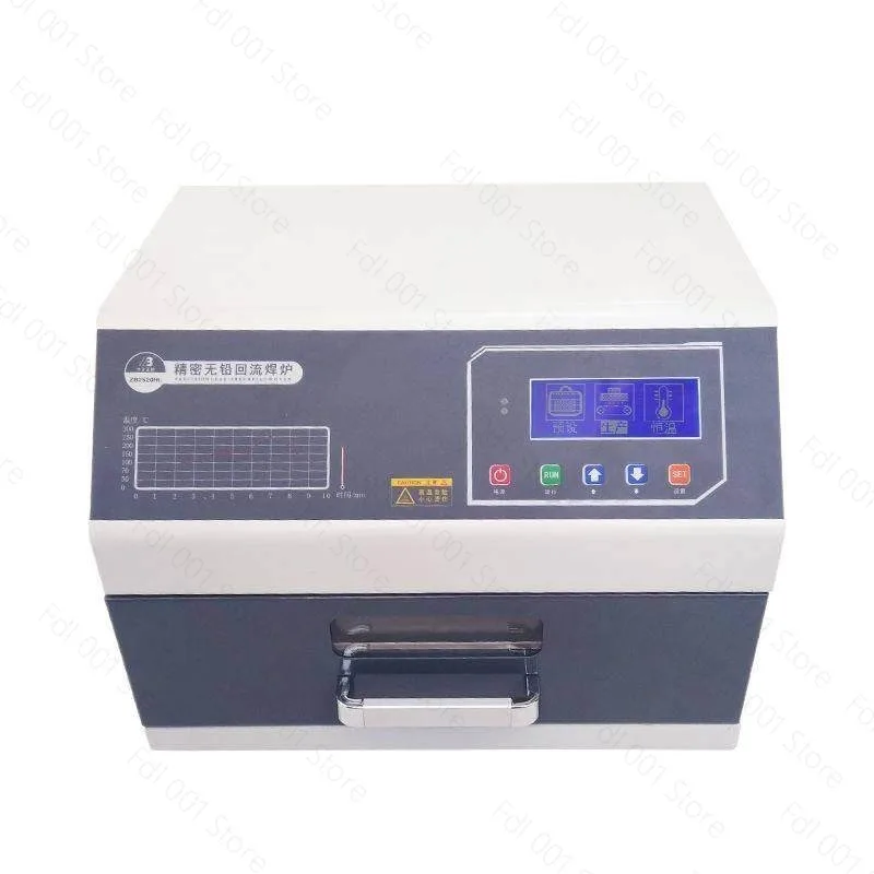 Desktop Smd Reflow Oven Industrial Lead Free Hot Air Cycle Infrared Heating Solder Oven Pcb Reflow Oven Soldering