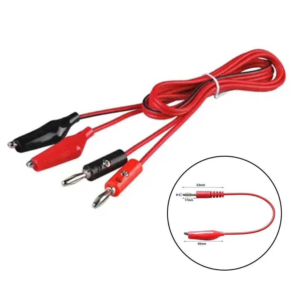 Banana Plug Power Cord For Electrical Testing 14 AWG Wire Gauge 2000V Testing Voltage 20A Current Capacity 600V Nominal Voltage