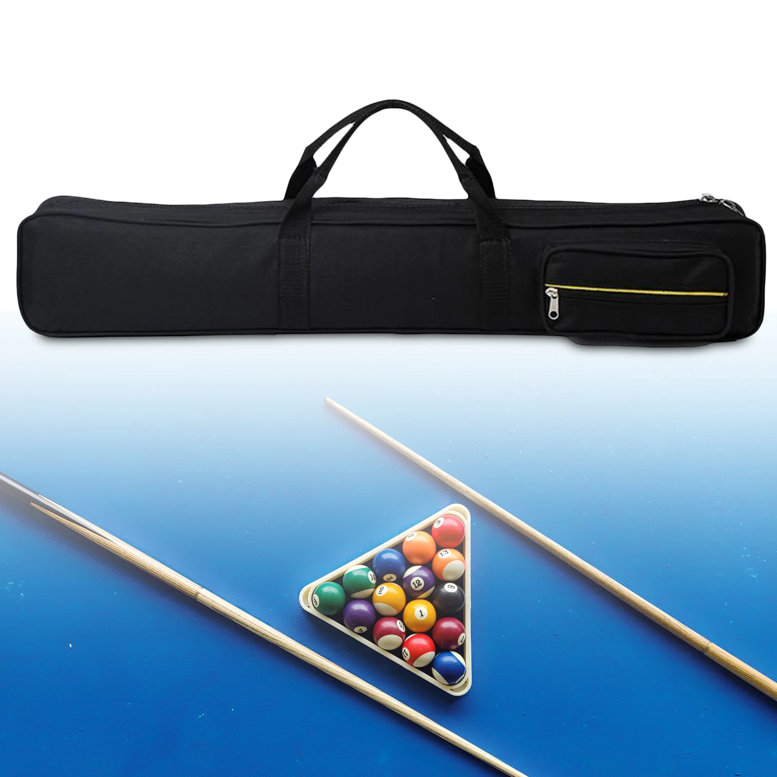 Pool Queue Fall Snooker leichte Pool Queue Tasche Container tragbare Anti-Kratzer Billard Queue Trage tasche Musik instrument Accesso