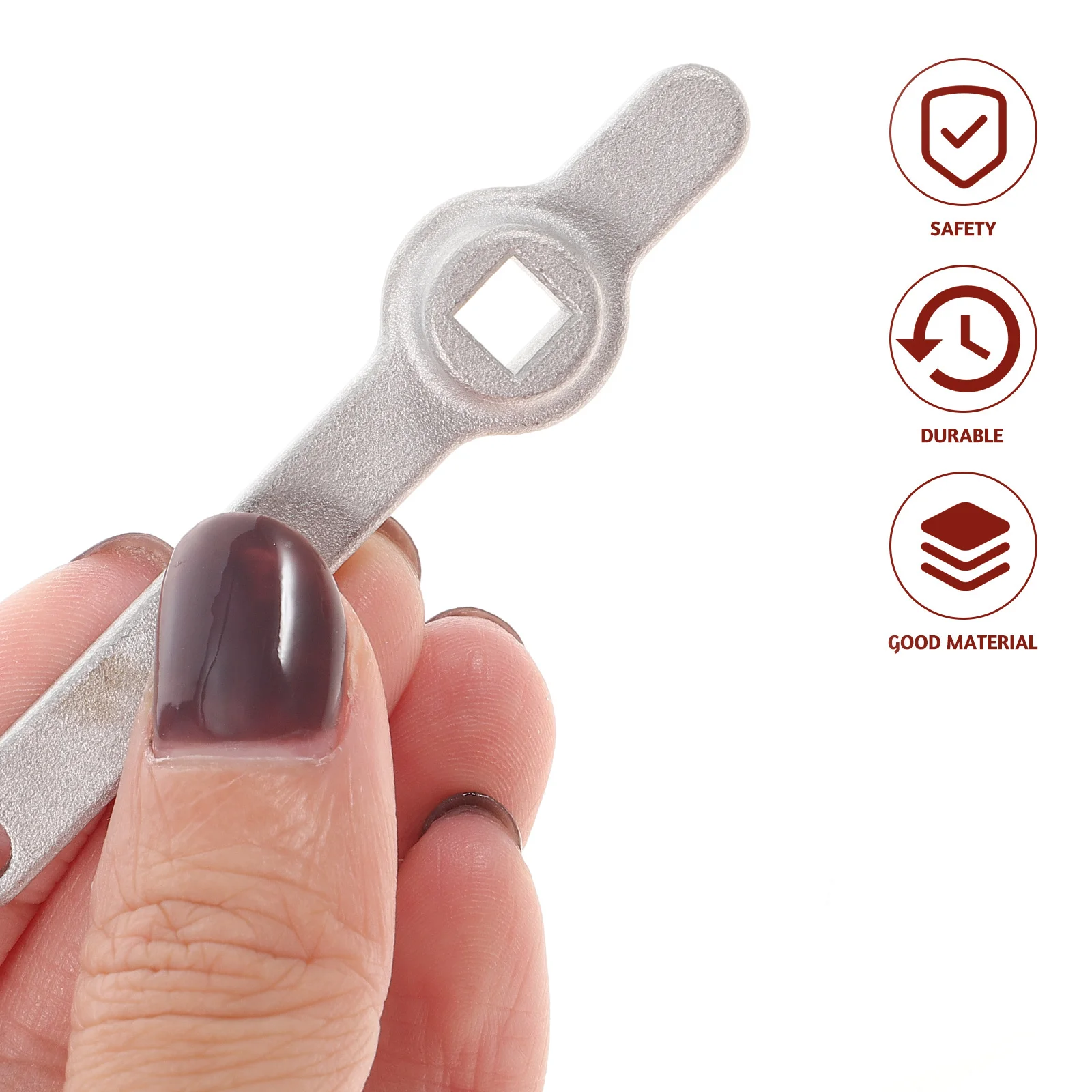 

Stainless Steel Radiator Key Square Hole Heater Bleed Tool For Air Vent Plumbing Systems Meter Box Gas Valve Repair 304