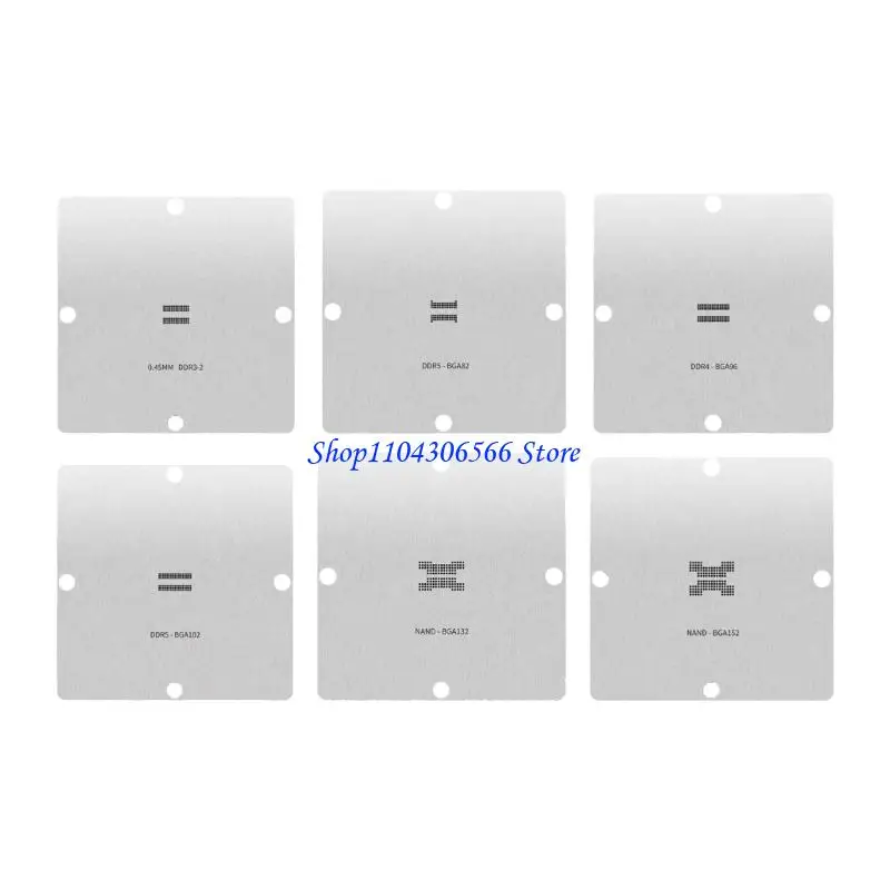 02DD Reliable Solder Ball Template For Drive U Memory DDR5 BGA78 82 96 102 132 152