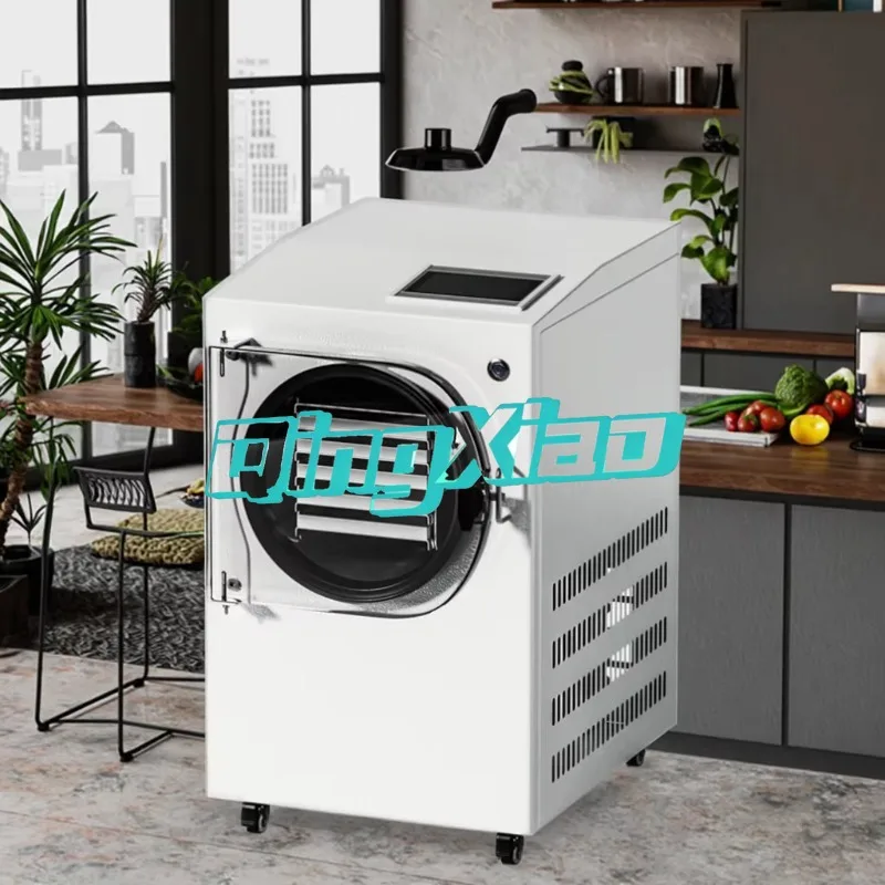 Home Use Small Freeze Dryer High Effective Freeze Drying Equipment  For Fruit Vegetable Meat Stable Energy Saving Easy Operation