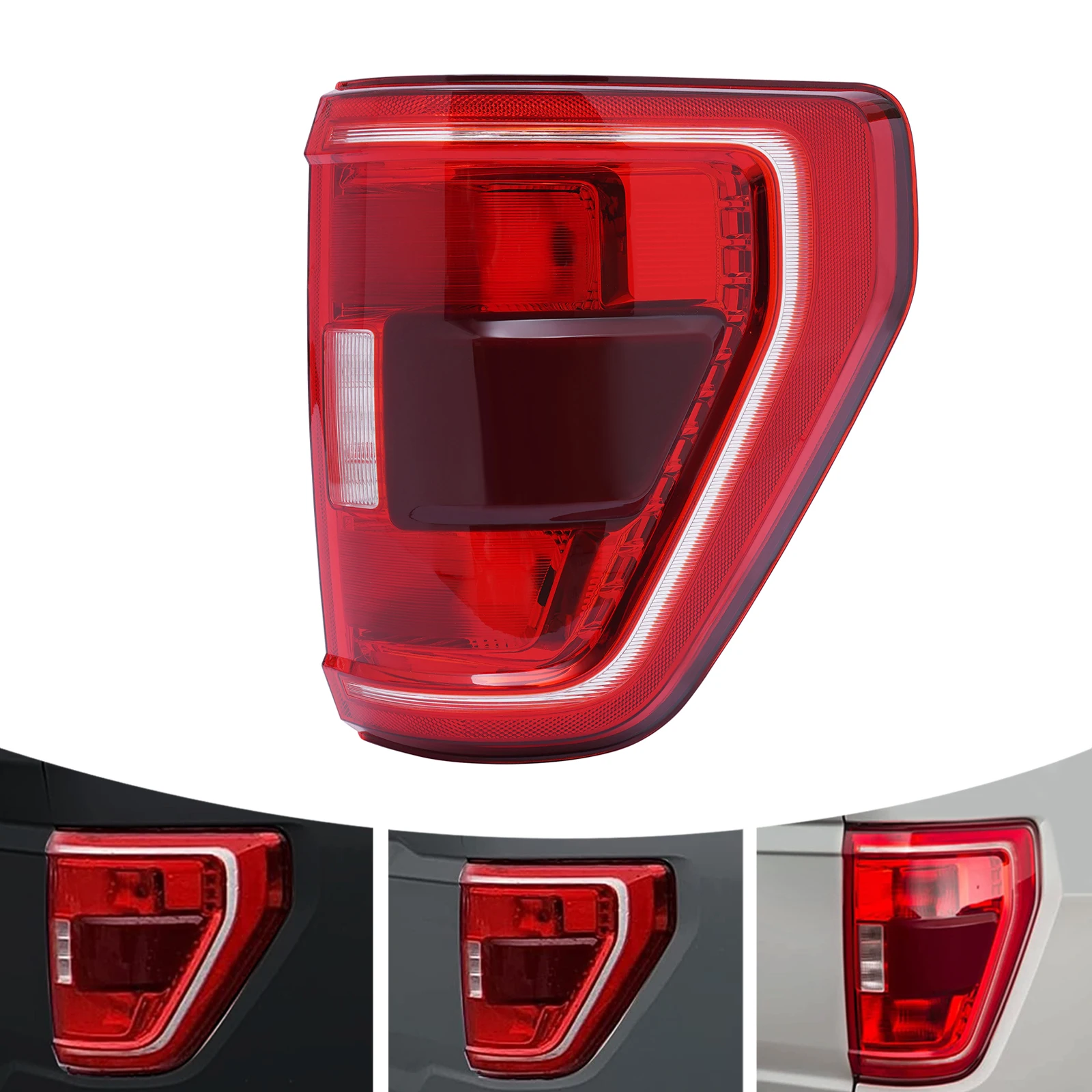 

Right Side For Ford Tail light RH w/Blind Spot For 2021 2022 2023 Ford F150 OEM ML3Z13404C