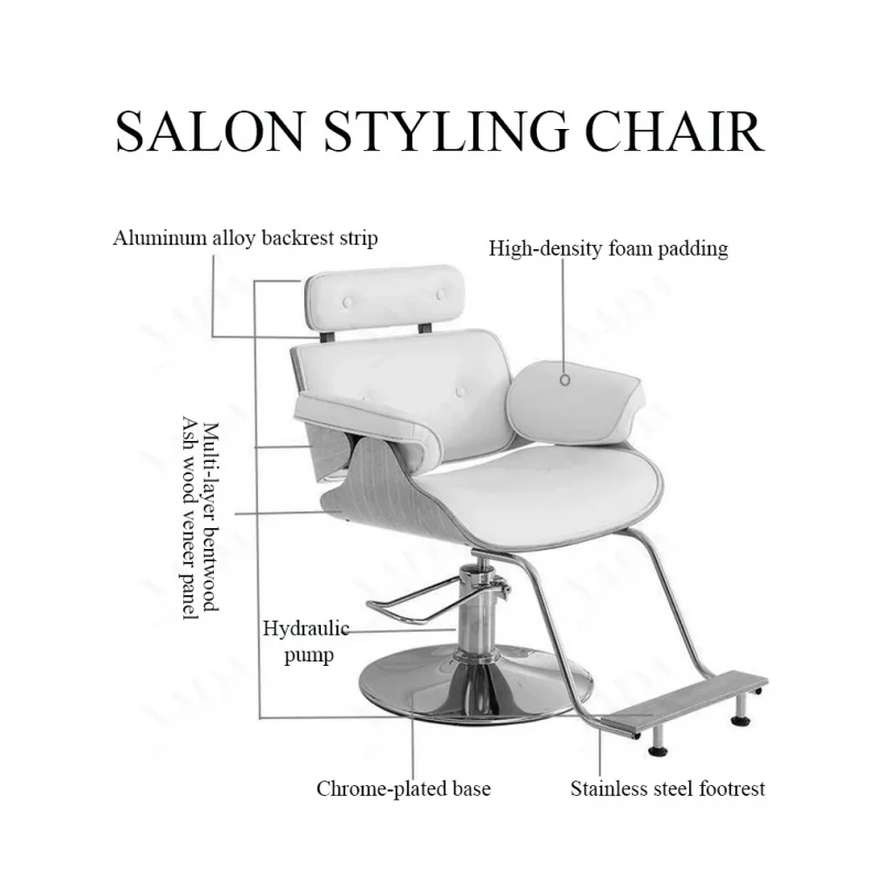 custom.Factory Price Salon Chair Mixed Container Salon Equipment Bulk Salon Chairs Commercial Grade Salon Furniture