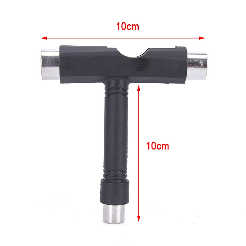 Multifuncional T-Shaped Wrench Nuts, Skate Tool, Scooter, Longboard