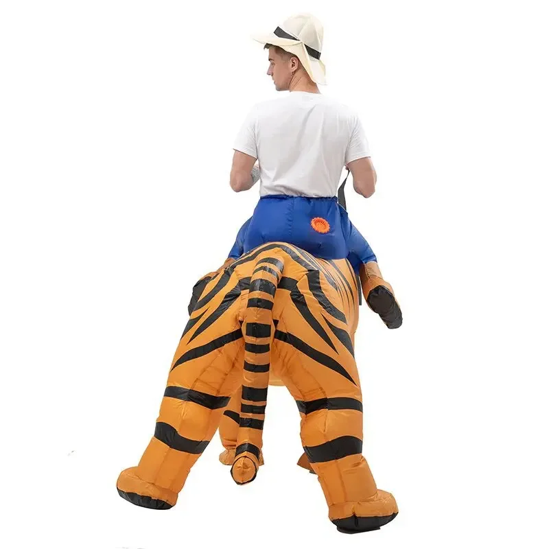 Ride On Inflatable Tiger Costume for Halloween Carnival Party Masquerade Cosplay Party Costume