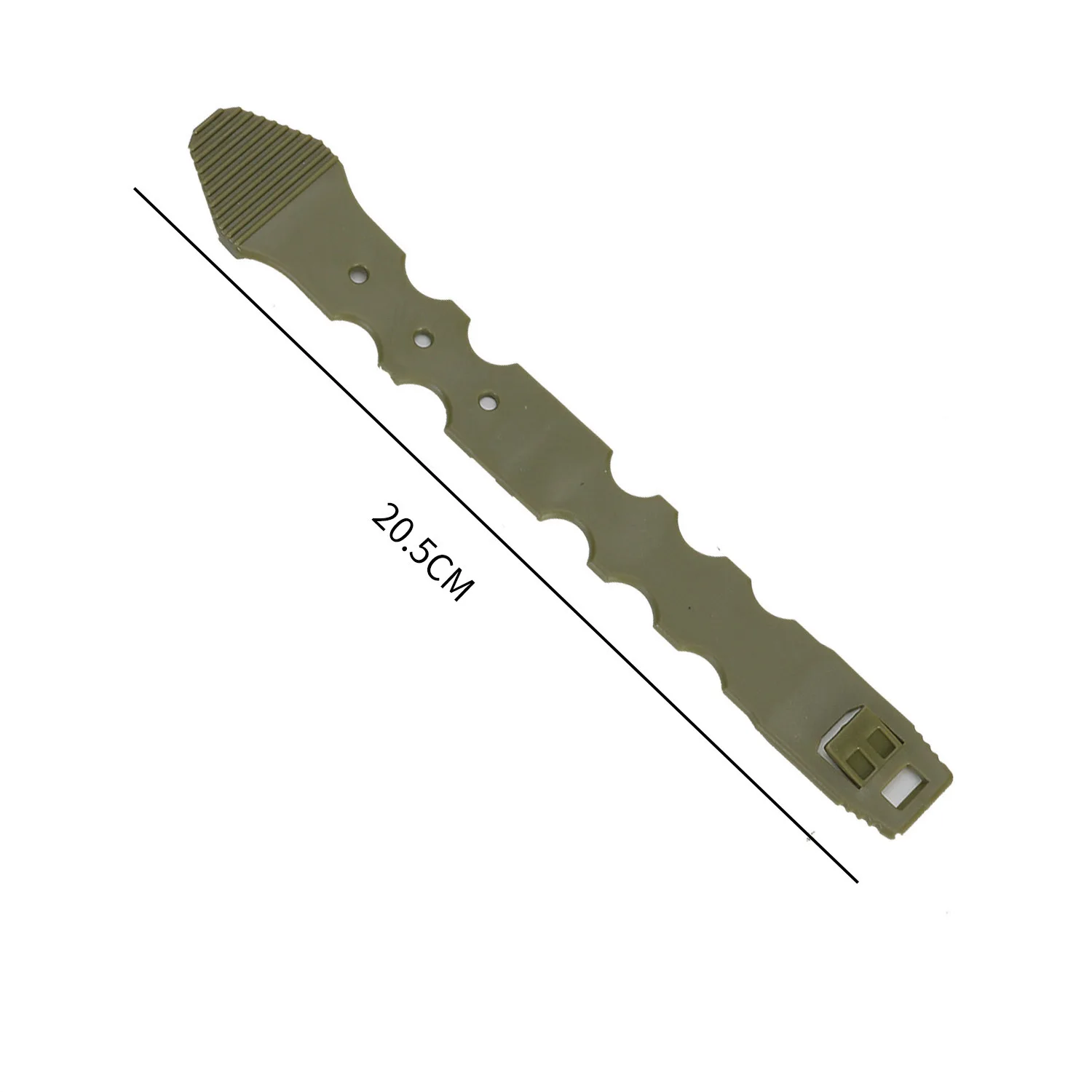 Tactical Durable Molle System Malice Clips Strap Buckle Accessory Nylon Quick Release Strip Fits For Magazine Pouch(2PCS)