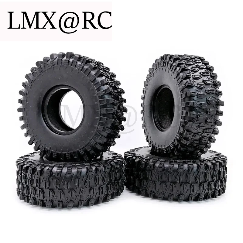 4 PCS 120 MM 1.9 "Pneus de Rodas de Borracha/Pneus de Roda para 1:10 RC Rock Crawler Axial SCX10 90047 RC4WD D90 D110 TF2 TRX-4 TRX-4 S251