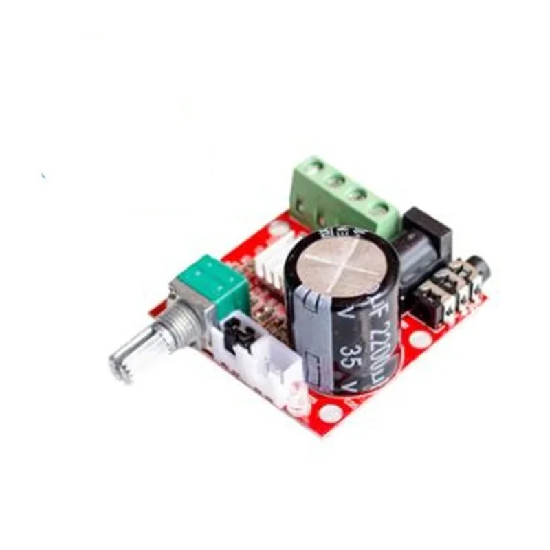 12V Mini Hi-Fi PAM8610 Papan Amplifier Stereo Audio 2X10W Dual Channel D Class Harga Terendah