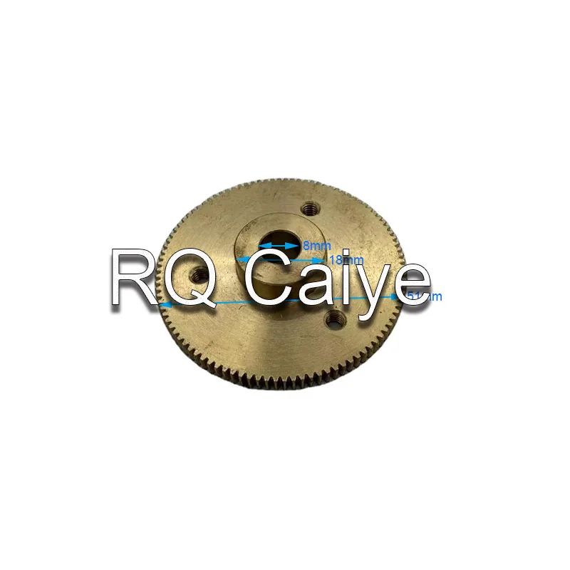 1Piece 51x10x8mm 100 teeth C5.072.263 Motor Gear For SM102 CD102 Offset Printing Machine Parts