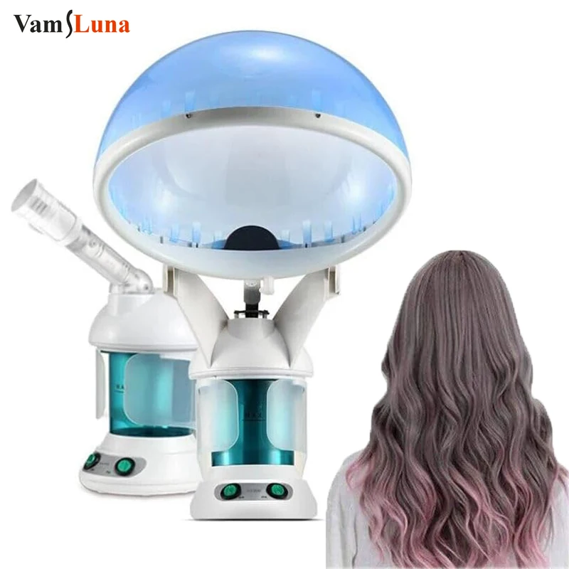 Máquina de vapor Facial y de cabello iónico de ozono profesional, pulverizador de Nano niebla caliente para hidratación, cuidado de la piel y salón de terapia capilar en casa