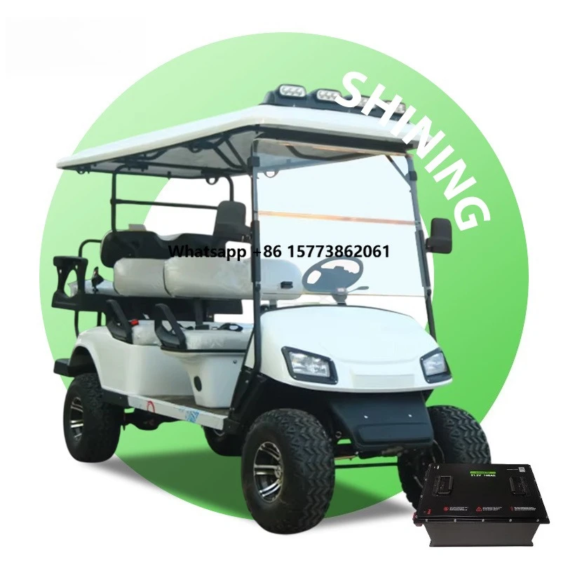 Carritos de golf eléctricos LSV chinos personalizados baratos de 48 V Icon 4x4, eléctricos de 6 y 4 plazas, legales para la calle, en venta