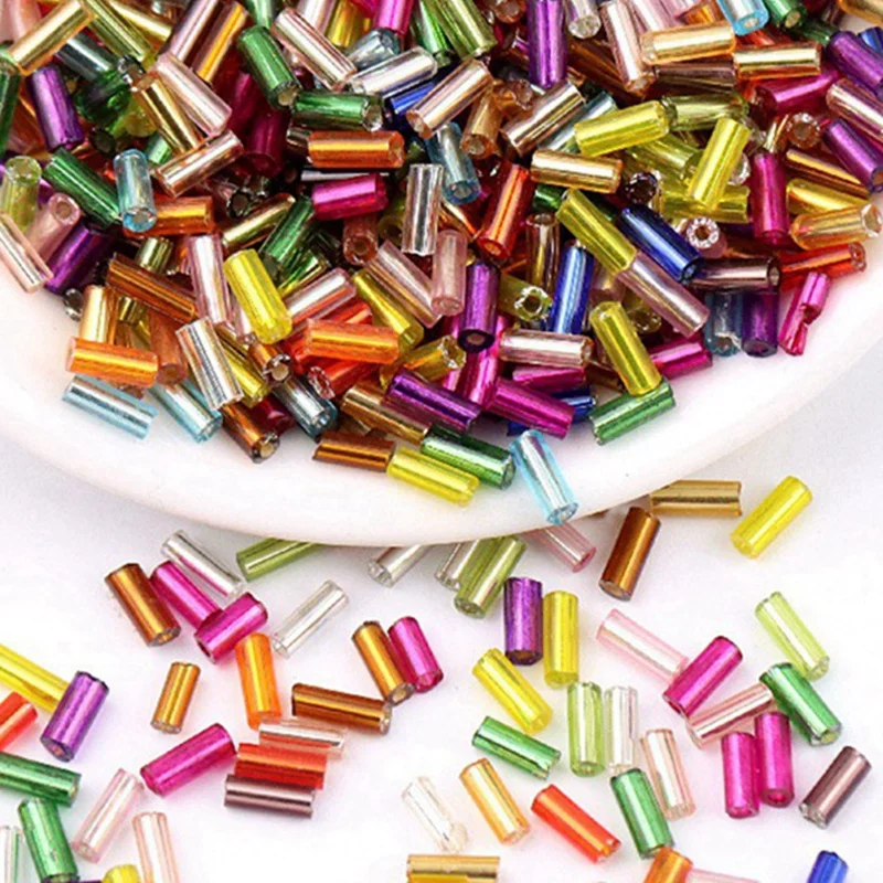 Small Tube 4x2mm 6x2mm Crystal Glass Loose Spacer Seed Beads Wholesale Bulk Lot For Jewelry Making DIY Crafts Findings