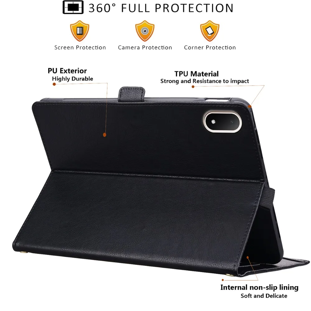 Business Wallet Table Cover Case For OnePlus Pad 2Pro Pad 3 4 OPD2514 2026 OPPO Pad 5 Pro 13.2 inch，Tablet Protective Case Shell