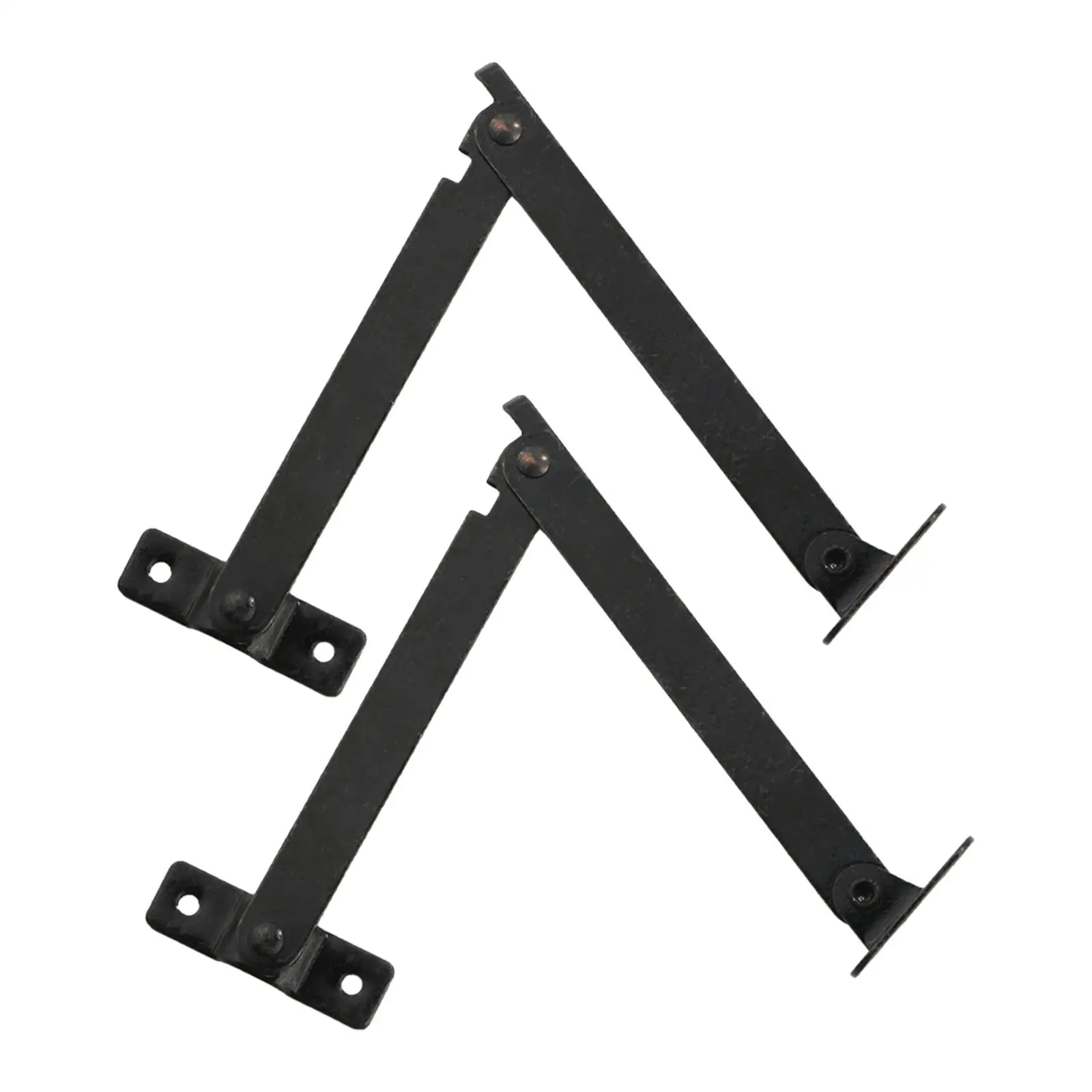 Lid Support Hinges Lid Flap Stay System Brackets Furniture Hardware Cabinet Cupboard Door Folding Hinge for Cupboard Cabinet