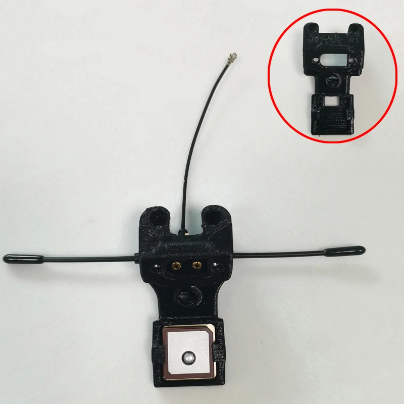 

1 шт. 915 МГц/2.4 ГГц универсальная рамка-держатель для GPS-антенны FPV-дрона с фиксированной базой, 3D-печать из ТПУ, для серий Mark4 5-10 дюймов