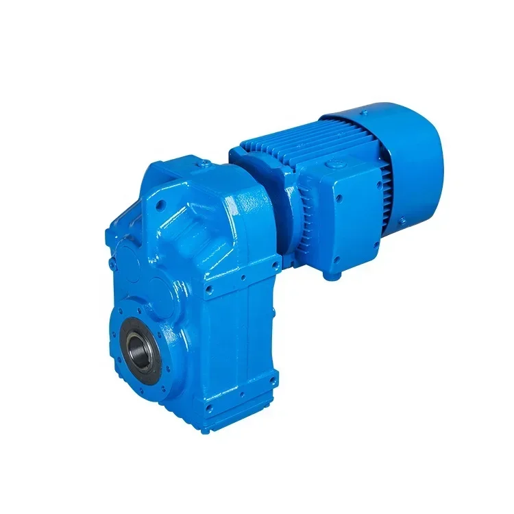 hollow shaft parallel multi speed helic gear motor reducer with brake for 10 ton and 5 ton gantry hoist