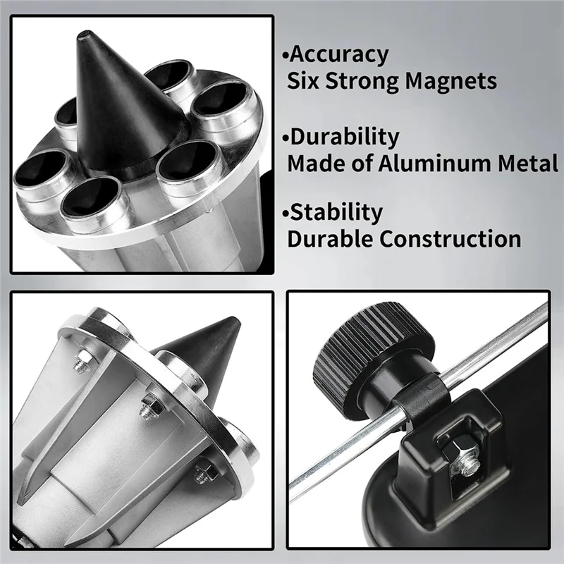 NOWSPOR 42-047 Magnetic Wall Mount Blade Balancer,for StihlTroy Husqvarna,Replacement 339075B, Balances Blades After Sharpenin B