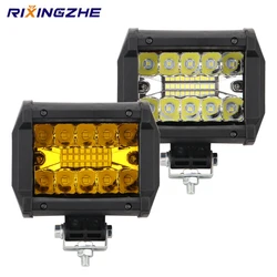 LED Work Light 60W 12V Fog Lights Car LED Spotlights 20SMD 4x4 Boat Light Bar Off Road Headlight for Truck UTV SUV ATV 1PC