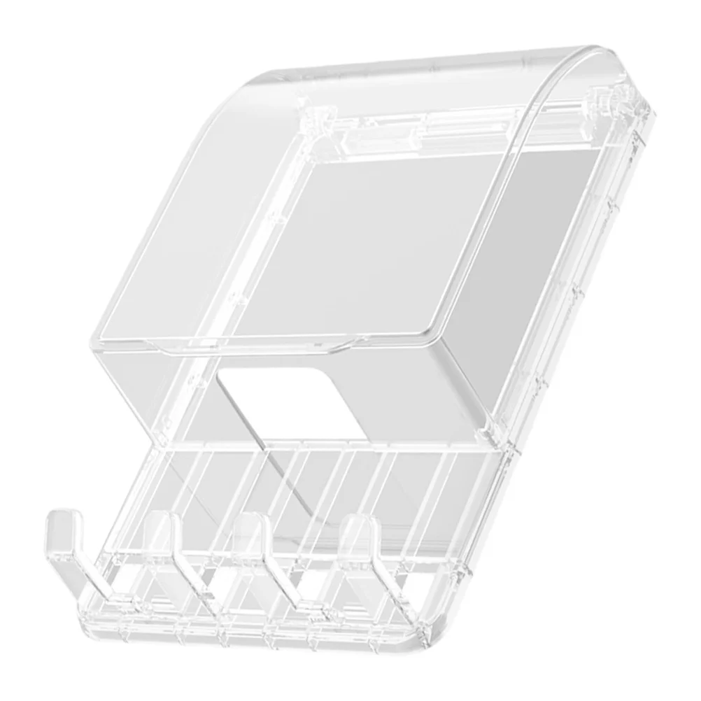 

Hook Socket Protector Cover 86 Type Adhesive Waterproof Box Bathroom Splash-Proof Wall Socket Cover Electrical Outlet Protection