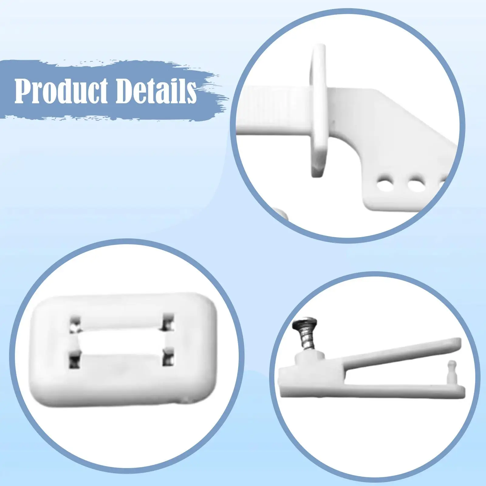 30x Control Horns Sets Repair 3.19 inch Electric Aircraft Accessories RC Model Rudder Angles Four Hole with Clevis and Screws