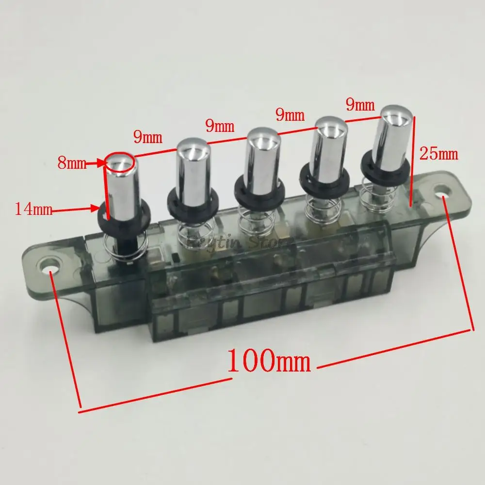 1Pc MQ165 Three-position Key Switch Range Hood Power Switch