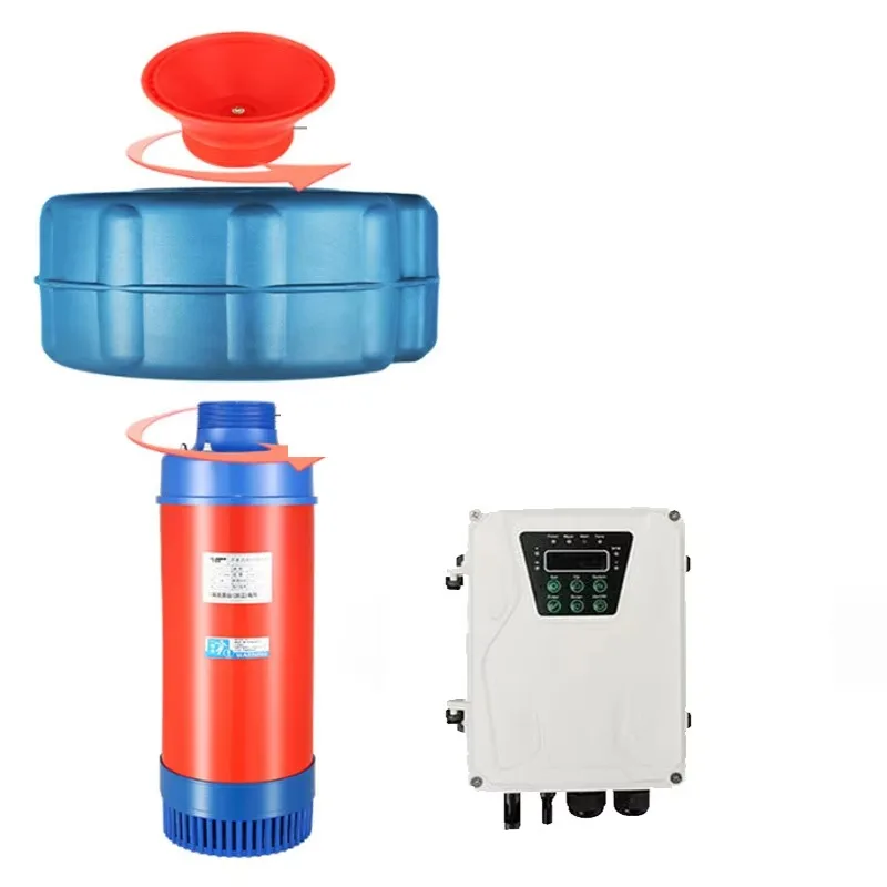 

Aquaculture machine aerator floating solar pond fish pond aerator