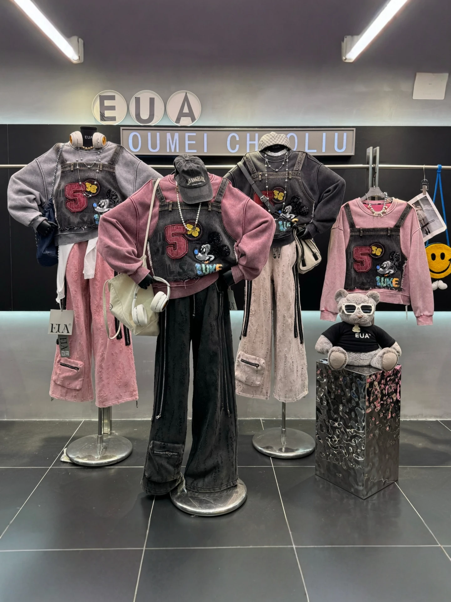 Рисунок 4 - Серый свободный топ в европейском стиле