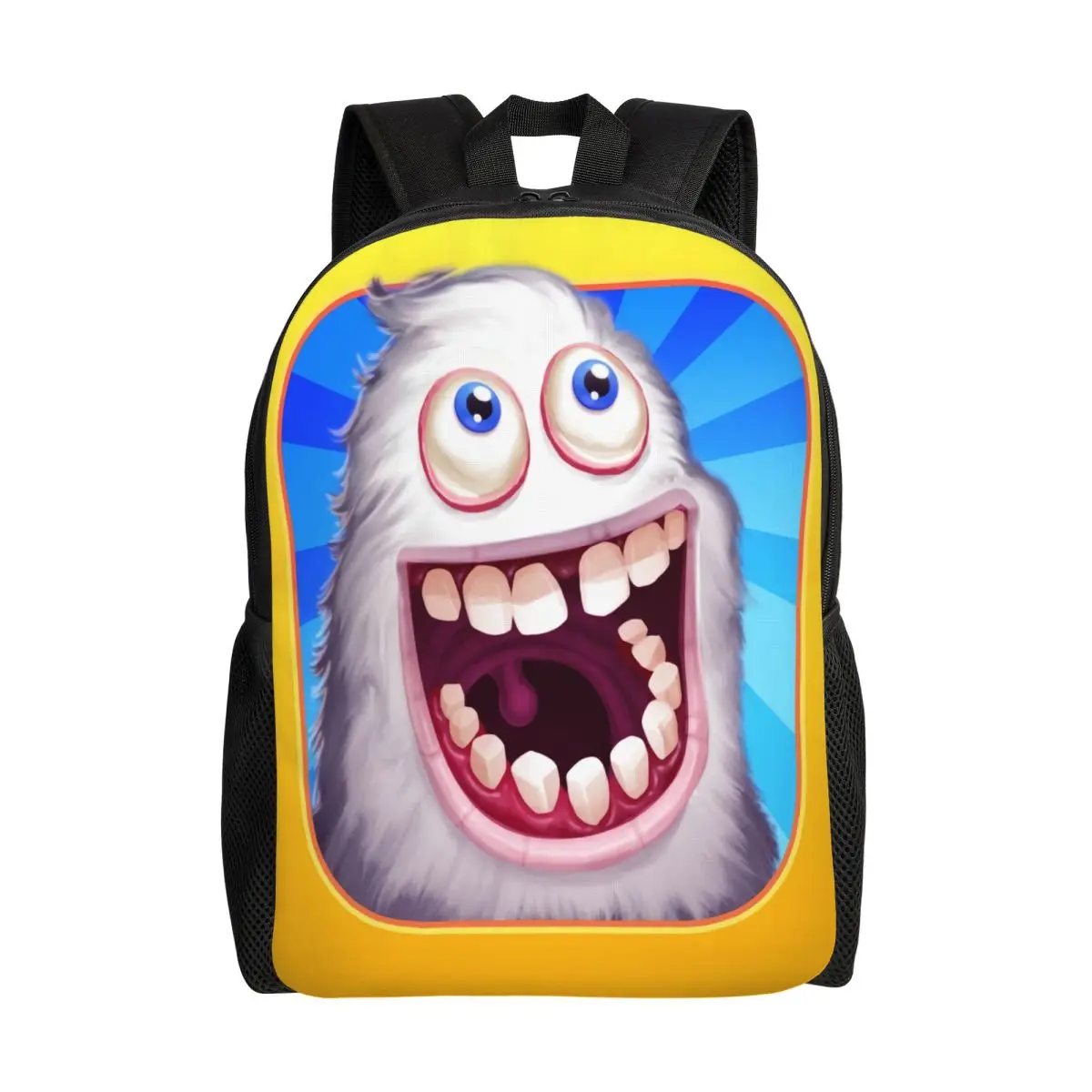 

Рюкзак My Singing Monsters на заказ для женщин и мужчин, водонепроницаемый школьный рюкзак с героями мультфильмов, аниме, игровая сумка с принтом, сумки для книг