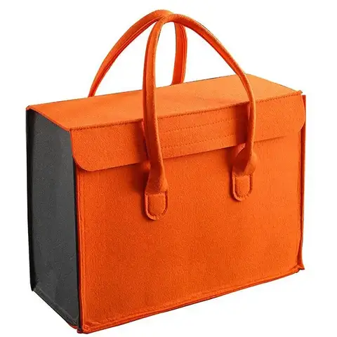 10 best sales नारंगी हैंडबैग - №6