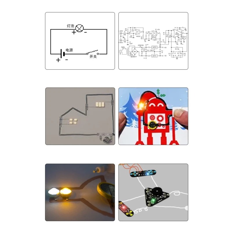 قلم حبر موصل موصلية فائقة لتجارب الفيزياء ومشاريع الدوائر DIY اللون الفضي البرونزي اختياري